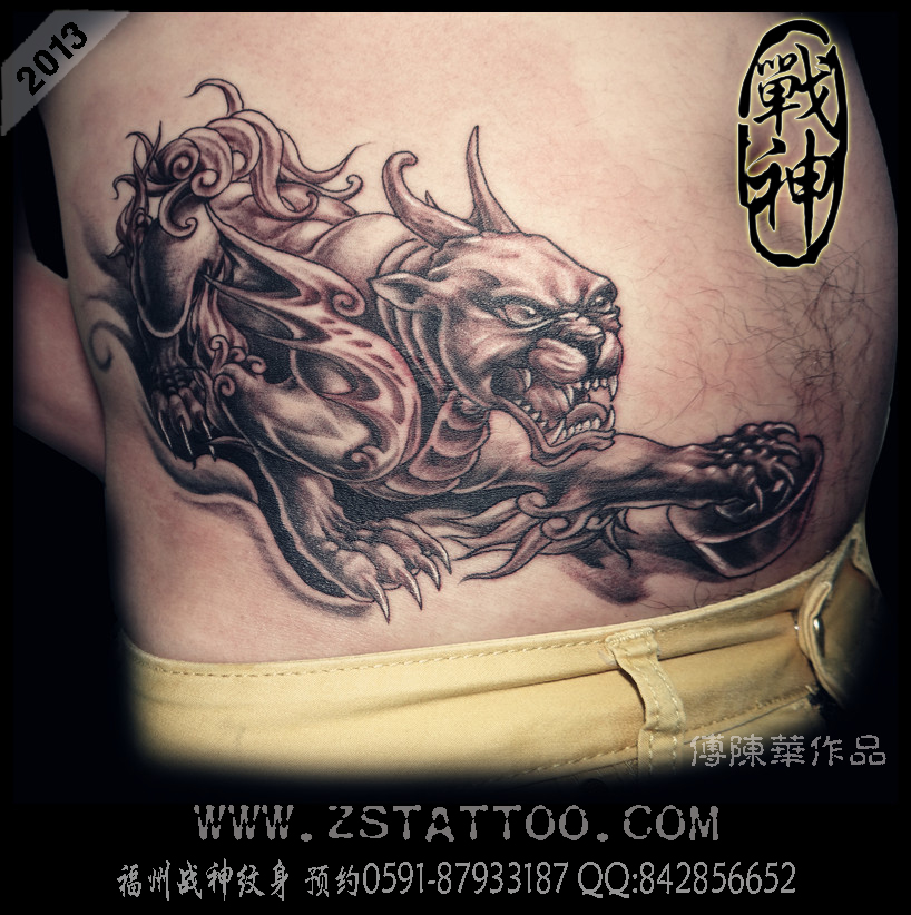 貔貅纹身-福州纹身|福州战神纹身